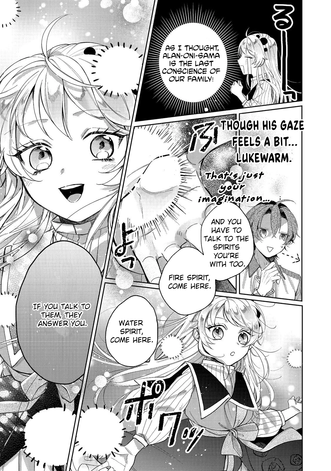 The Reincarnated Count’s Daughter, Blessed by Spirits, Just Wants a Normal Romance! Chapter 4 - ch4 Page 23